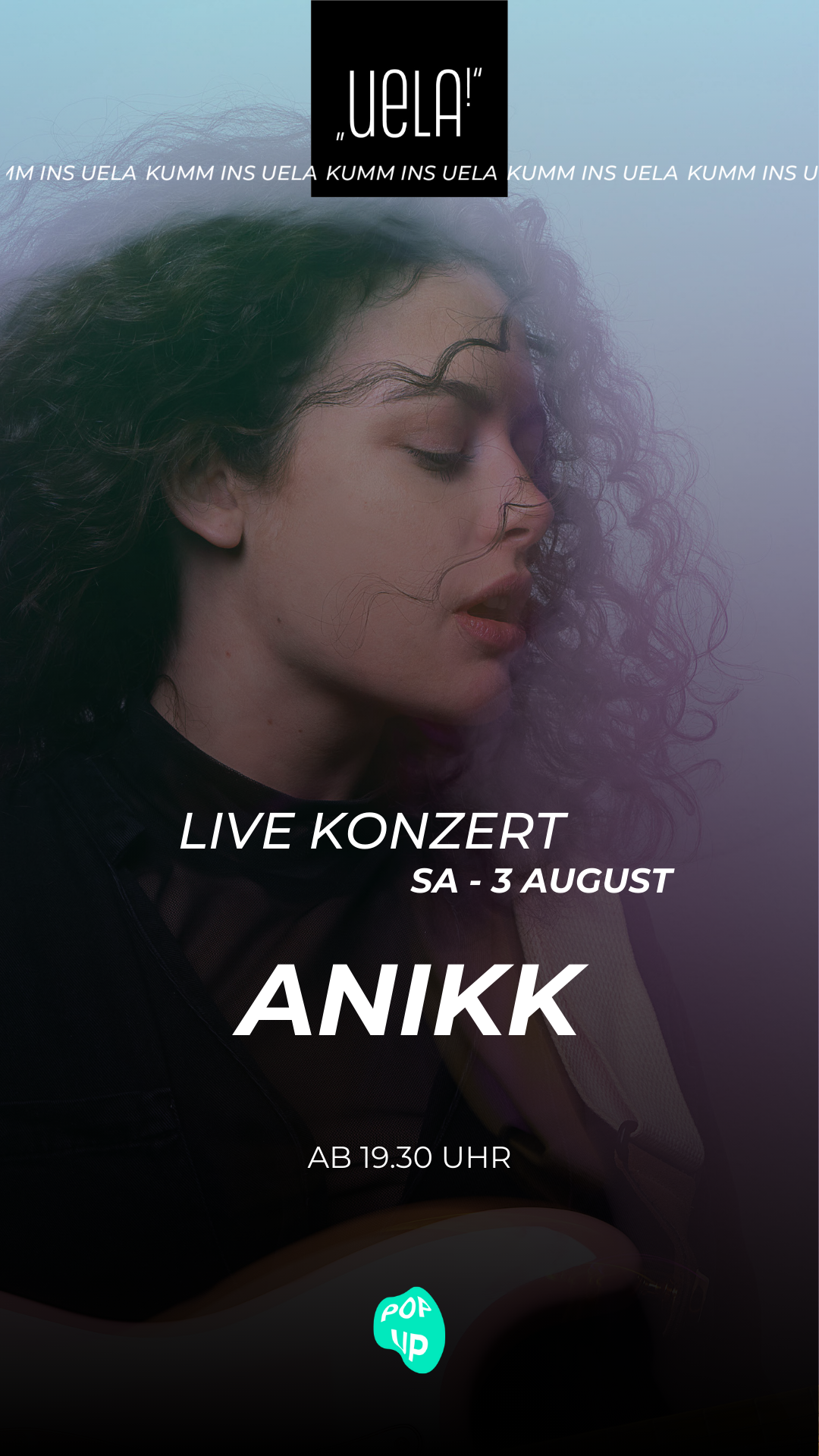 Live Concert: Anikk 3-AUG